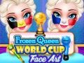 Jogo Copa do Mundo da Rainha Congelada: Arte Facial online