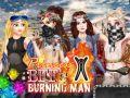 Jogo Princesa BFFs Burning Man online