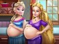 Jogo Princesas Felizes Melhores Amigas Grávidas online