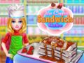 Jogo Bolo de Sanduíche de Sorvete online