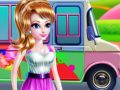 Jogo Lavagem de Carro de Caminhão de Sorvete para Meninas online