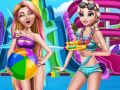 Jogo Visita ao parque aquático online