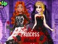 Jogo Vestido de Casamento Preto da Princesa online