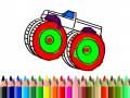 Jogo De Volta às Aulas: Colorindo Caminhões Monstro online