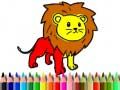 Jogo De Volta às Aulas: Livro de Colorir Leões online