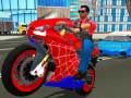 Jogo Simulador de Motocicleta Aranha Herói Acrobata 3D online