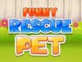 Jogo Resgate de Pet Engraçado online