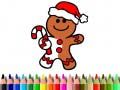 Jogo De Volta À Escola: Colorindo Biscoitos de Natal online