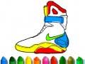 Jogo De Volta às Aulas: Colorindo Sapatos online