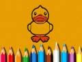 Jogo De Volta à Escola: Livro de Colorir Patos online