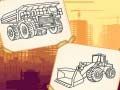 Jogo Colorir Caminhões de Construção online