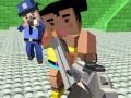 Jogo Guerra de tiro GunGame: gângster em blocos online