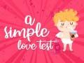 Jogo Um Teste de Amor Simples online
