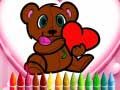 Jogo Colorir Animais para o Dia dos Namorados online
