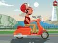 Jogo Colorir Passeio de Scooter na Cidade online