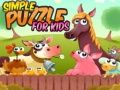 Jogo Puzzle simples para crianças online