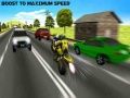 Jogo Acrobacias de Moto no Tráfego da Estrada online