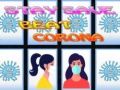 Jogo Fique seguro, vença o corona online