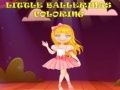 Jogo Pequenas Bailarinas Coloring online