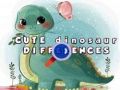 Jogo Diferenças dos Dinossauros Fofos online