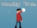 Jogo Arremesso de bola de neve online