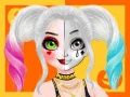 Jogo Tutorial de Maquiagem de Metade de Rosto de Halloween Princesa online