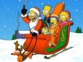 Jogo Quebra-cabeça de Natal dos Simpsons online