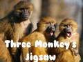 Jogo Quebra-Cabeça dos Três Macacos online