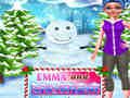 Jogo Emma e o Boneco de Neve Natal online