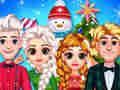 Jogo Celebração de Natal da Princesa Congelada online