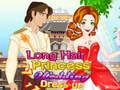 Jogo Vestido de Casamento da Princesa com Cabelo Longo online