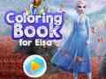 Jogo Livro de Colorir para Elsa online