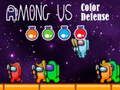 Jogo Defesa de Cores Among Us online