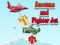 Jogo Boneco de Neve e Jato de Combate online