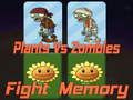 Jogo Plants vs Zombies Luta Memória online
