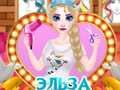 Jogo Cabeleireiro de Casamento da Elsa para Princesas online