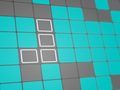 Jogo Blocos Turquesa online