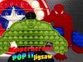 Jogo Super-heróis Pop It Quebra-cabeça online