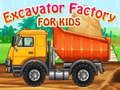 Jogo Fábrica de Escavadoras Para Crianças online