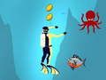 Jogo Mergulho Aquático 2D: Sobrevivência Subaquática online