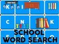 Jogo Busca de Palavras Escolar online