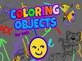 Jogo Colorir Objetos Para Crianças online