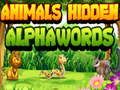 Jogo Animais Palavras Ocultas Alpha online