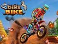 Jogo Acrobacias de Moto de Terra 3D online