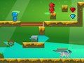 Jogo Fogo e Água no Mundo dos Dinossauros online