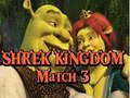 Jogo Shrek Reino Match 3 online