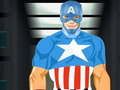 Jogo Vestir o Capitão América online