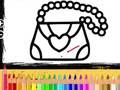 Jogo Livro de Colorir de Bolsas para Meninas online