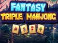 Jogo Mahjong Triplo de Fantasia online