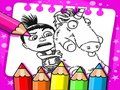 Jogo Livro de Colorir Impressão do Meu Malvado Favorito online